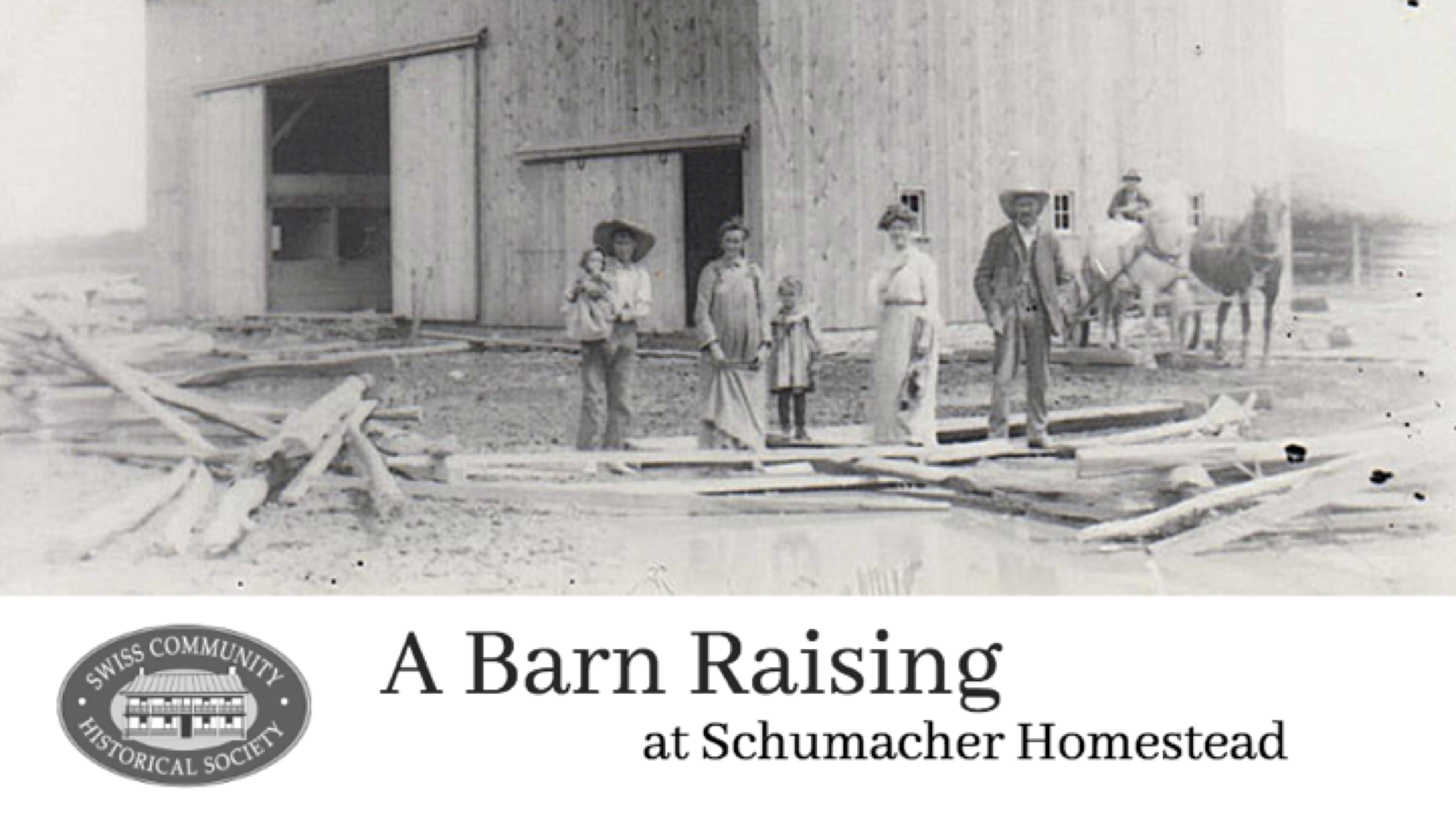 Barn Raising BW letter